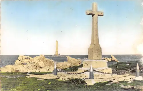 BR11830 Auderville Cap de la hague phare Leuchtturm Frankreich Echtfoto