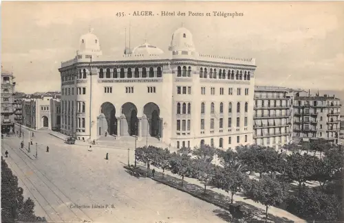 B91501 algeria hotel de postes et telegraphes