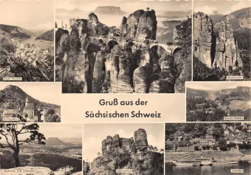 BG29211 gruss aus der sachsischen schweiz germany CPSM 14,5x10cm