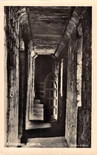 uk2575 Carnarvon Castle Wales Echtfoto UK