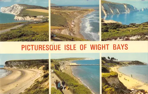 uk9828 malerische isle of wight bays uk