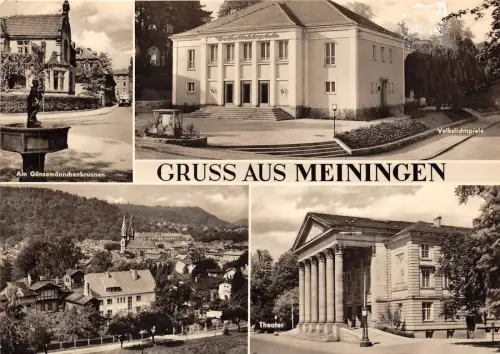 BG22411 gruss aus meiningen germany CPSM 14,5x9cm