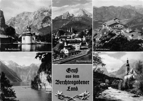 BG21874 gruss aus dem berchtesgadener land germany CPSM 14,5x9cm