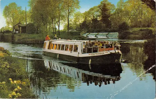 uk24354 victoria blackwater canal real photo uk ship bateau