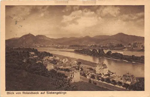 B93381 blick von rolandseck auf siebengebirge germany