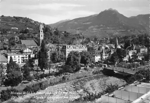 BG17127 Panorama Meran Italien CPSM 14,5x9cm