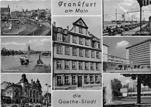 BG302 frankfurt am main die goethe stadt CPSM 14x9,5cm germany