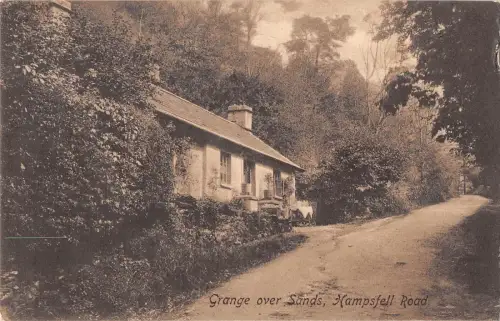uk17709 Hampsfell Road grange over sands real photo uk