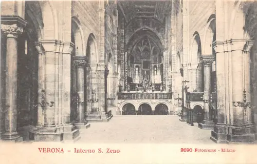 BR37021 interno S Zeno Verona italy