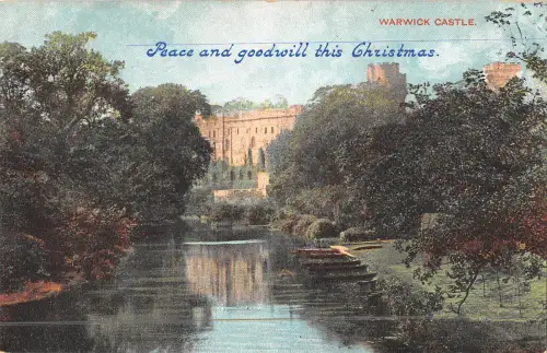 uk18687 the castle warwick real photo uk