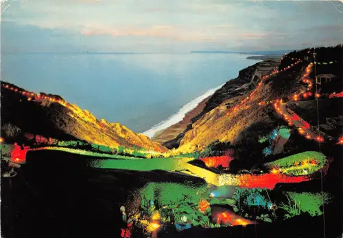 uk45932 the illumination blackgang chine isle of wight uk