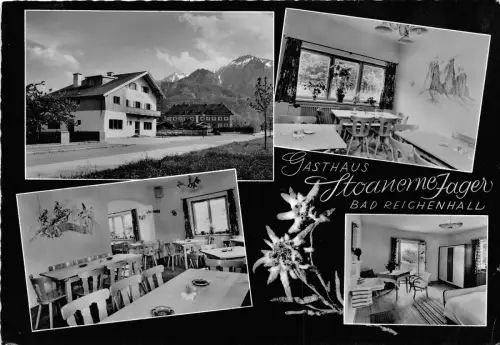 BG21624 Gasthaus Hotel Stoanerne Jager Bad Reichenhall Germany CPSM 14,5x9cm
