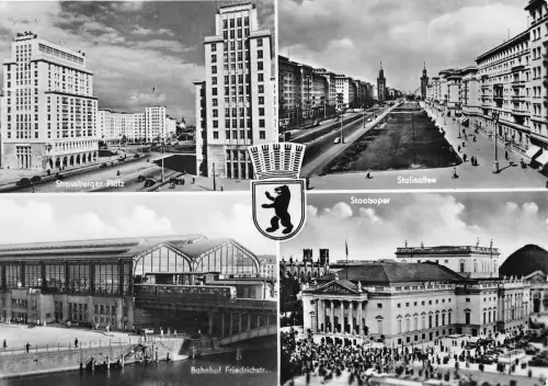 BG206 berlin multi views CPSM 14x9,5cm germany