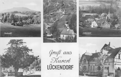 BG7830 gruss aus kurort luckendorf kurhaus germany CPSM 14x9cm