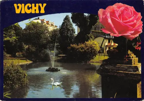 BT3892 parc bassin des cygnes Vichy France
