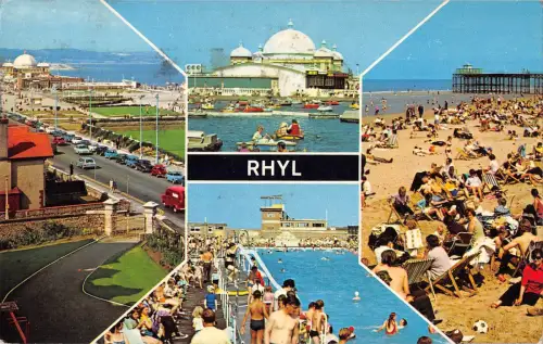 uk9678 rhyl wales uk
