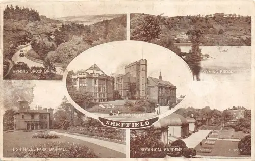 BR39485 Sheffield Multi Views England