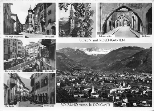 BG3230 bozen bolzano verso le dolomiti CPSM 15x9,5cm italy