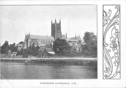 BR67903 worcester cathedral uk