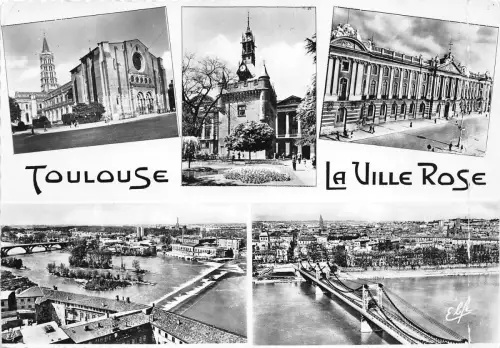 BR16568 Toulouse Basilique St Sernin Frankreich