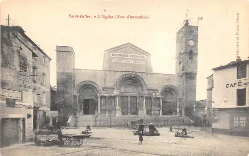 B3930 Frankreich Saint Gilles Eglise Front/Back Scan