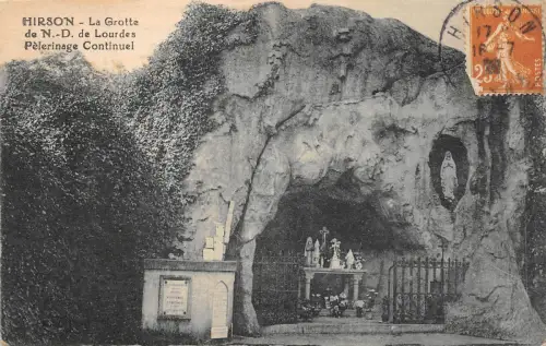 BF2971 hirson la grotte de n d de lourdes france