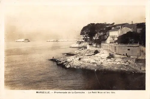 BR51122 Promenade de la corniche Marseille Frankreich