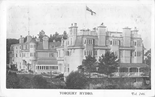 uk20792 hydro torquay real photo uk