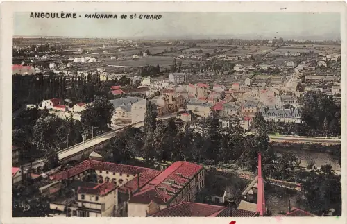 BR38795 Panorama de St Cybard Angouleme Frankreich