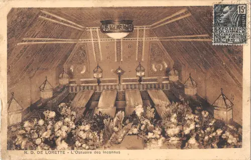 BF8281 N D de Lorette l ossuaire des inconnus france Frankreich