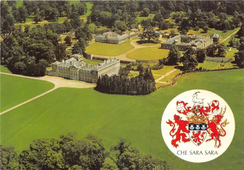 uk50657 woburn abbey real photo uk