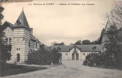 BF7917 chateau de villegalier les communs clery france Frankreich
