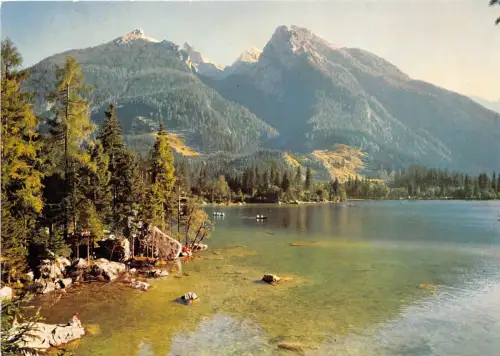 BG3417 hintersee mit hochkalter CPSM 15x9,5cm germany