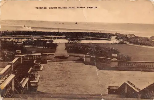 BR11270 Terrace South Marine Park South Shields uk