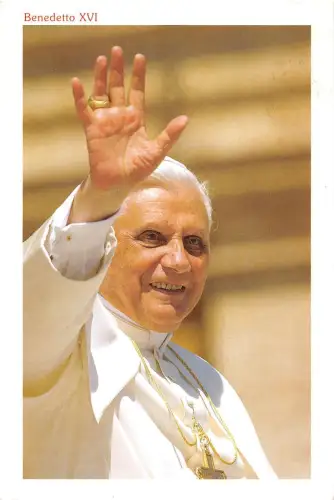 BF40980 Benedetto XVI Papa Stechpalme Vater Vatikan Popa