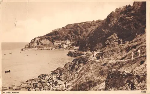 uk23458 babbacombe real photo uk