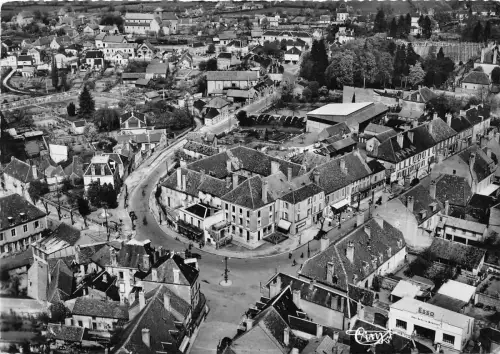 BR20107 Bourbon lancy thermal le centre de la ville France