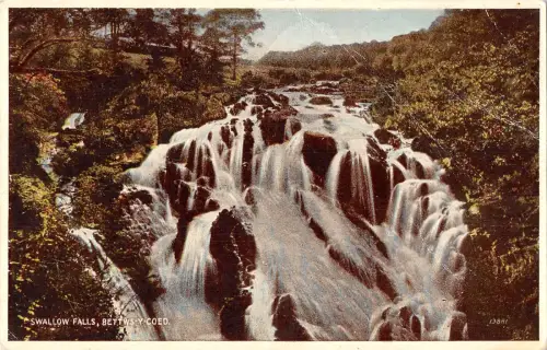 uk31529 swallow falls betws y coed wales uk