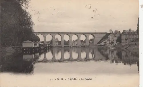 BF12190 laval le viaduc france front/back image