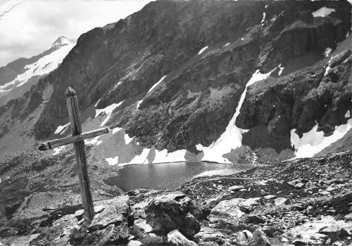 BR5616 La Grave en Oisans Lac de Puy Vacher france