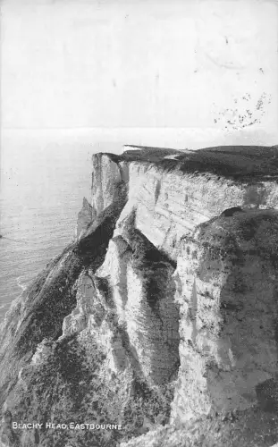 uk23809 beachy head eastbourne real photo uk