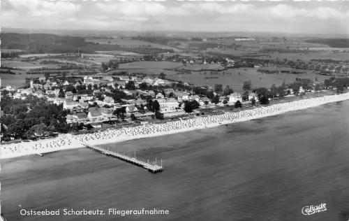 BG15392 Ostseebad Scharbeutz Fliegeraufnahme Germany CPSM 14x9cm