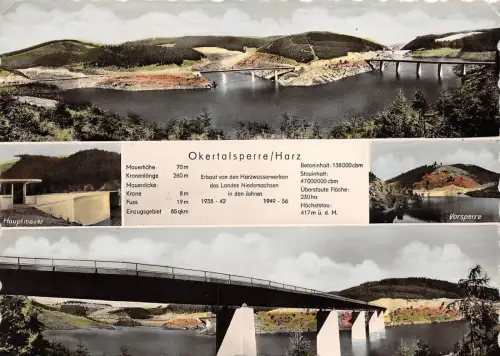 BG16096 okertalsperre harz leipzig germany CPSM 14,5x9cm