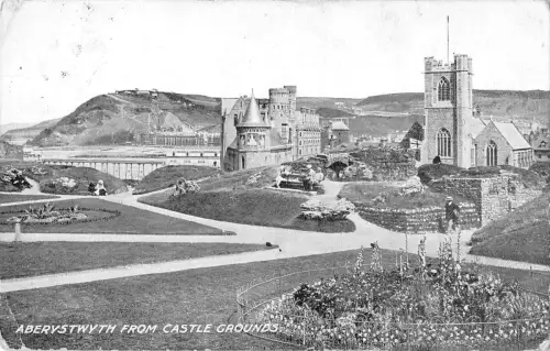 BR68048 aberystwyth vom Schlossgelände Wales