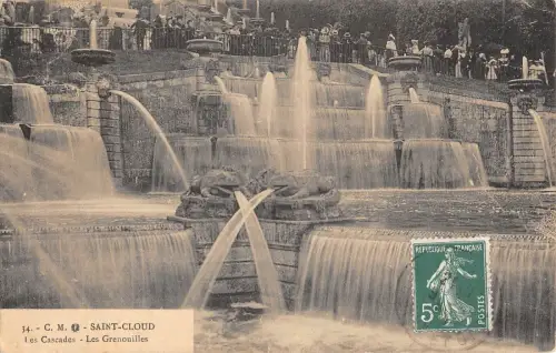 BR72994 saint cloud les cascades les grenouilles france