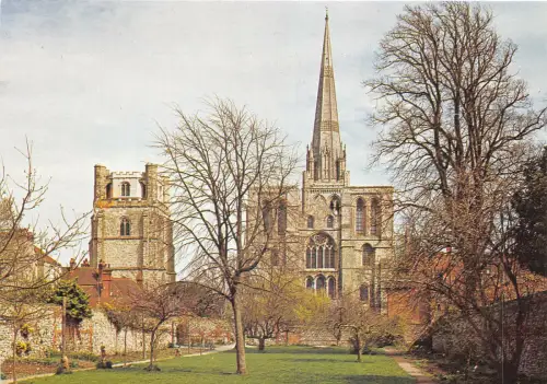 uk50005 west front chichester cathedral uk