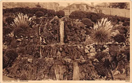 BR39819 Ventnor the cascade england