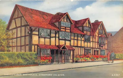 BR61078 shakespeares geburtsort stratford upon avon uk