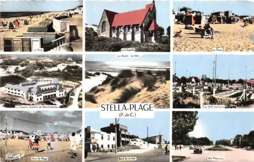 BR16216 Stella plage Echtfoto Frankreich