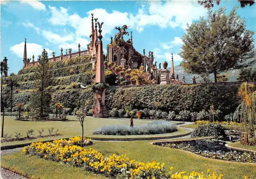 B84385 lago maggiore isola bella terrazza giardino italien